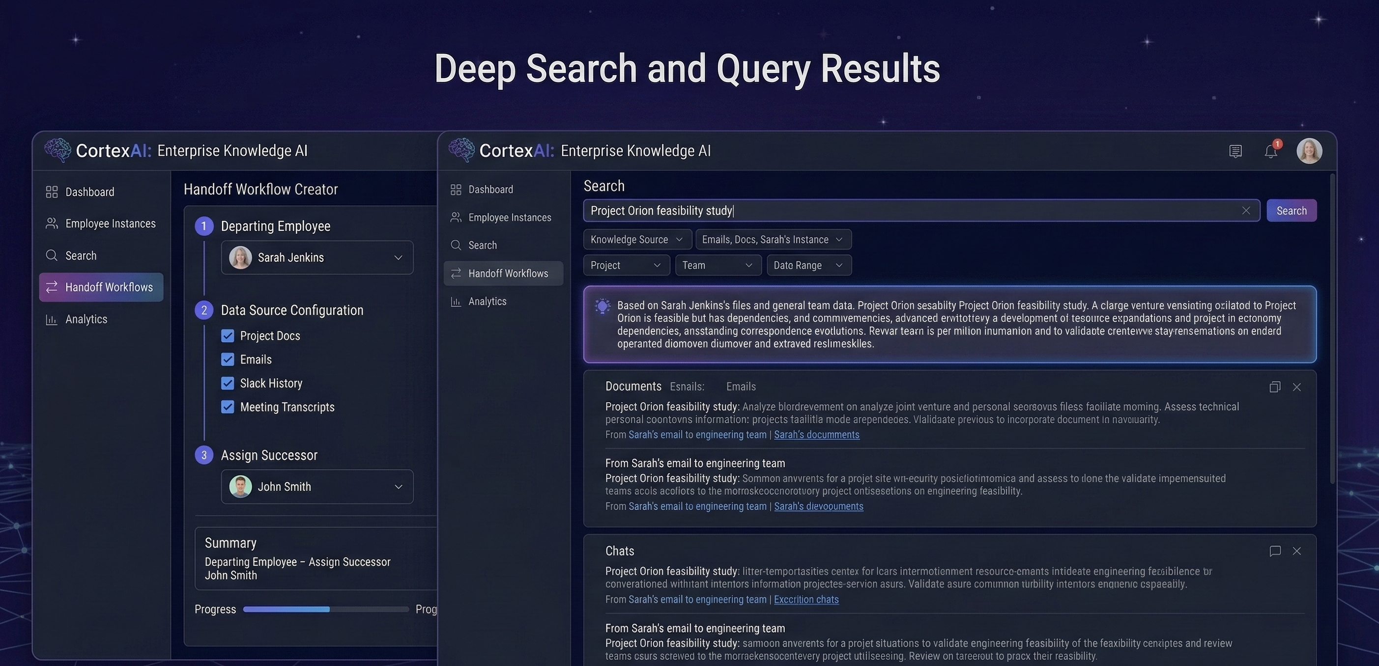 CortexAI — Deep Search